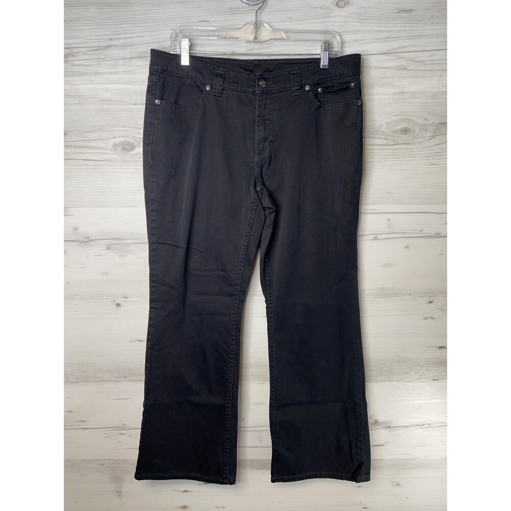 Harley Davidson Pants Womens 12 Stretch Flare Jeans Spandex Motorcycle Riding - Picture 1 of 13